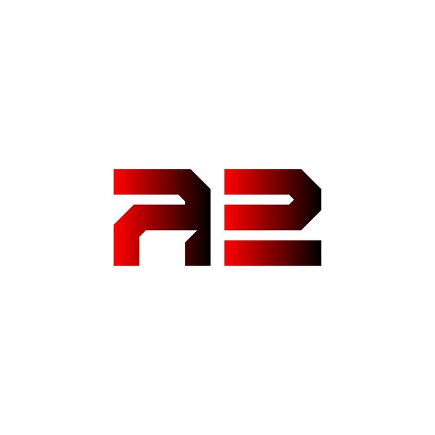 icono del logotipo de la letra rz