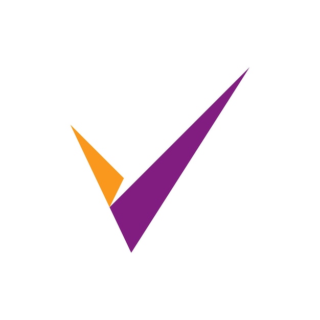Ícono del logotipo de la letra V