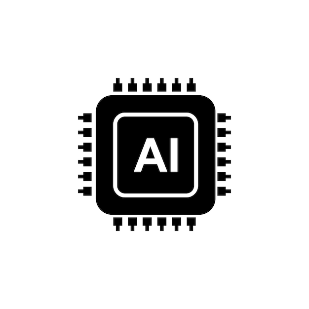 Icono del logotipo del procesador