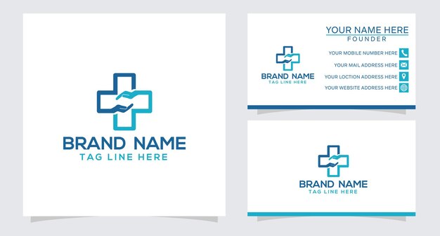 Ícono de logotipo de salud de farmacia