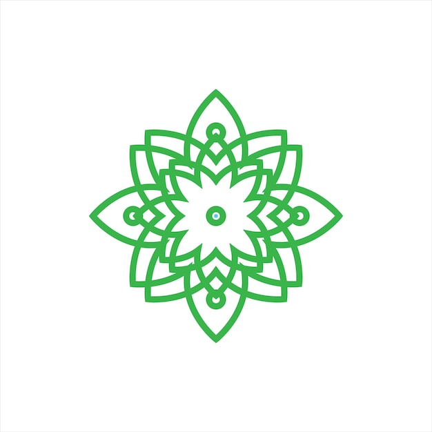 Vector Ícono del logotipo del símbolo de la hoja