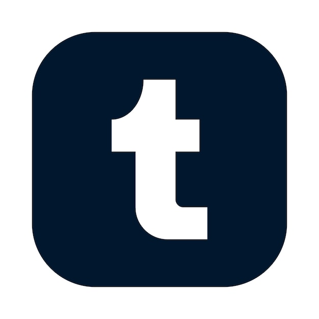 Icono del logotipo de tumblr