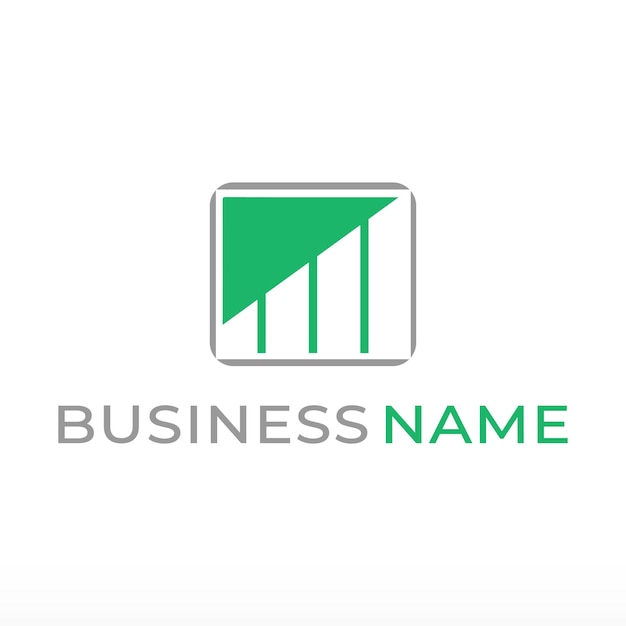 El icono del logotipo verde y blanco para una empresa o empresa de organización sanitaria