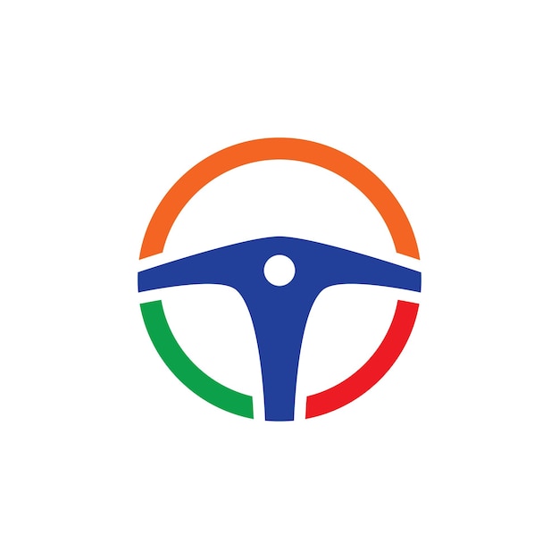 Icono del logotipo del volante
