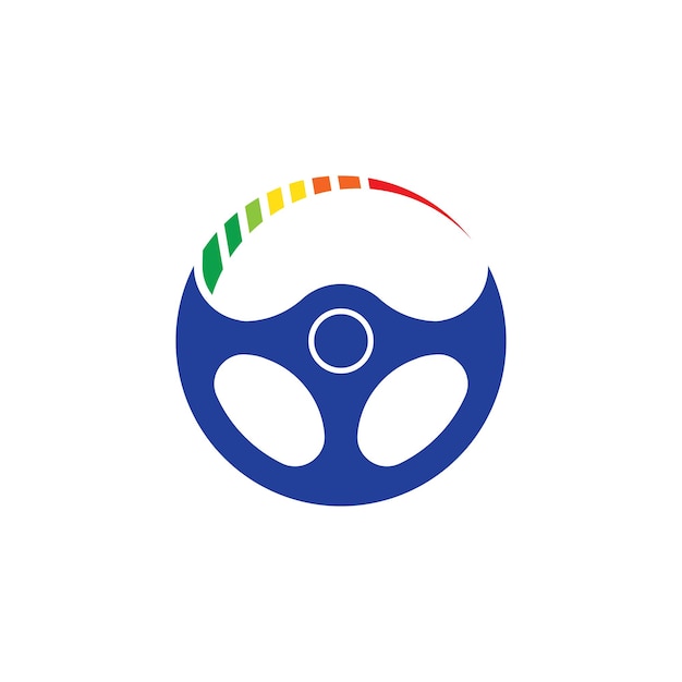 Ícono del logotipo del volante