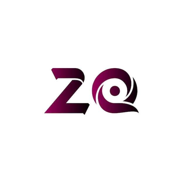 Vector el icono del logotipo zq