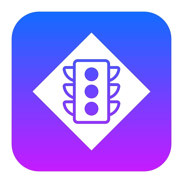 Icono de las luces de tráfico