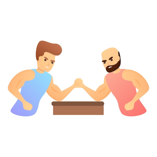 Icono de lucha libre deportiva Icono vectorial de lucha libre esportiva para el diseño web aislado sobre fondo blanco