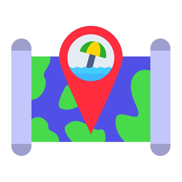 Icono del lugar de vacaciones