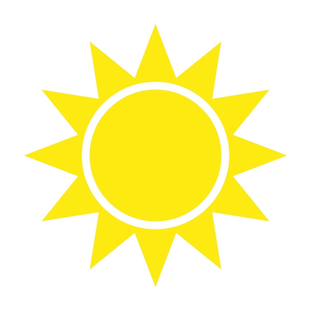 Icono de la luz del sol