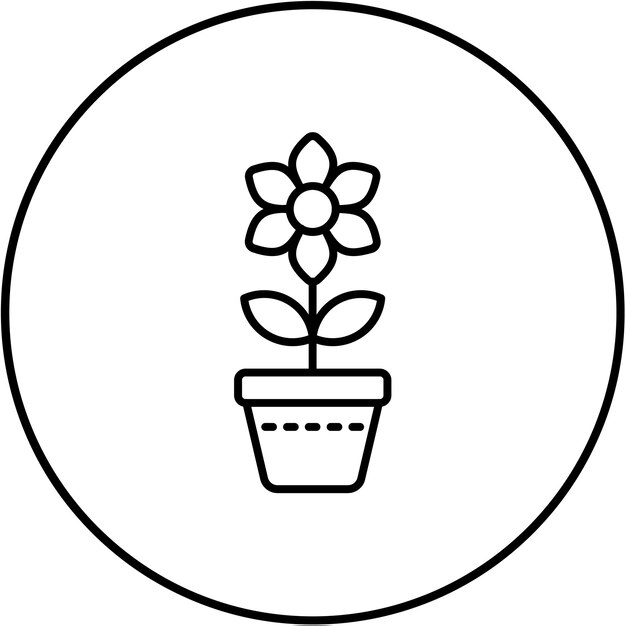 Icono de maceta