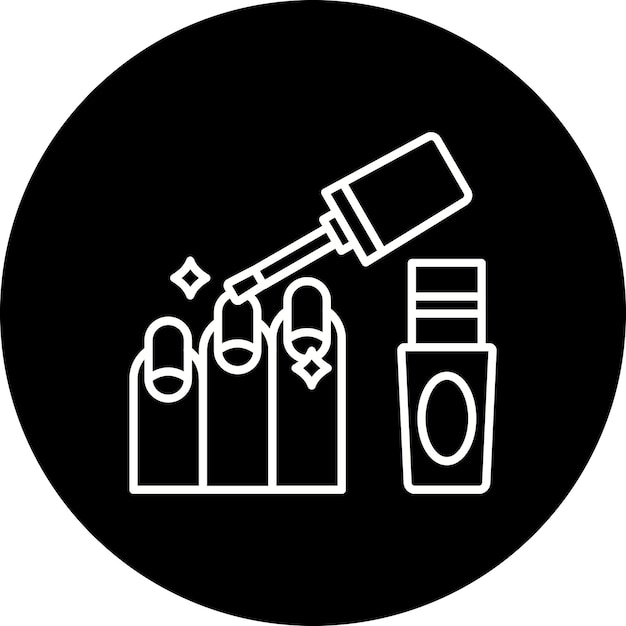 Icono de la manicura