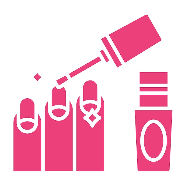 Icono de la manicura