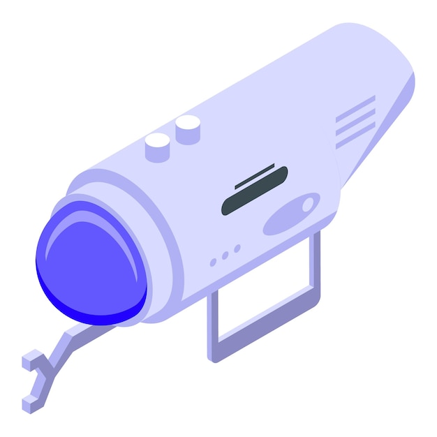Icono de manipulador de batiscafo de buceo Isométrico de icono de vector de manipulador de batiscafo de buceo para diseño web aislado sobre fondo blanco