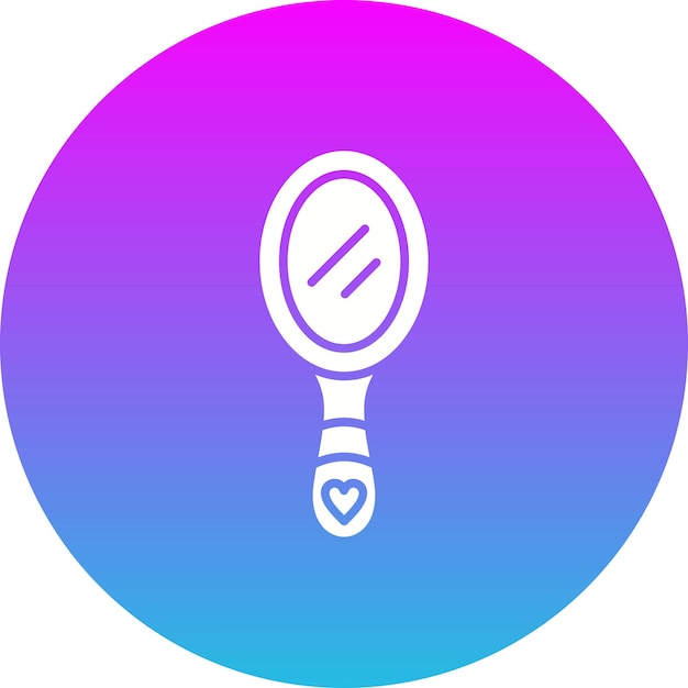 Icono de la mano del espejo