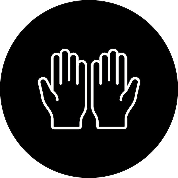 El icono de las manos