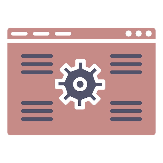 Icono de mantenimiento de la web
