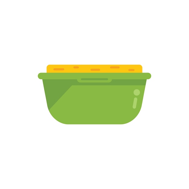 Icono de manzana OGM vector plano Prueba química Medicina genética