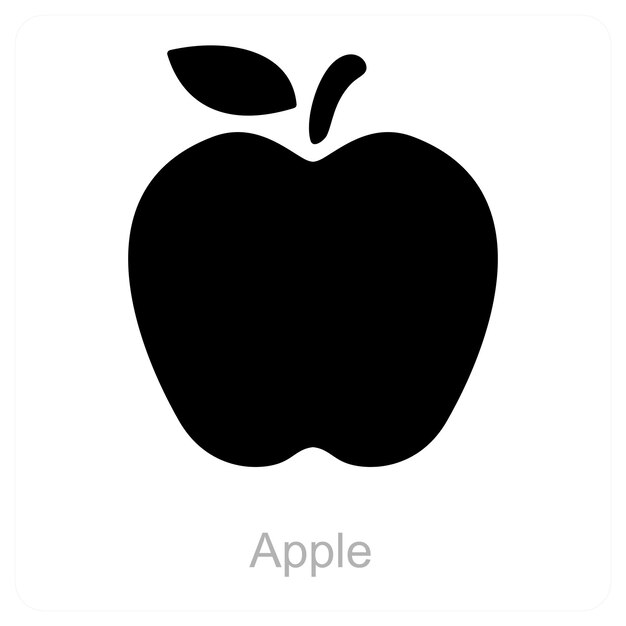 El icono de la manzana