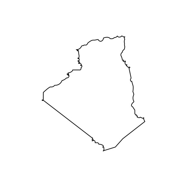 Icono del mapa de Argelia