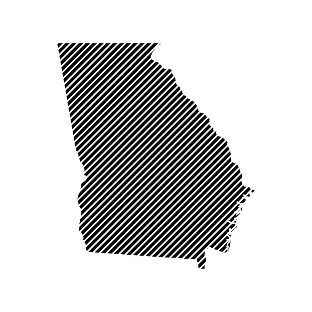 Icono del mapa de Georgia