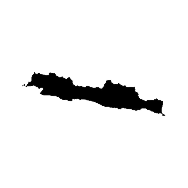 Icono del mapa de la isla de Java