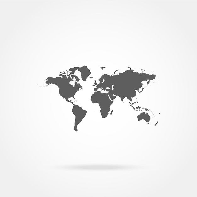 icono del mapa mundial