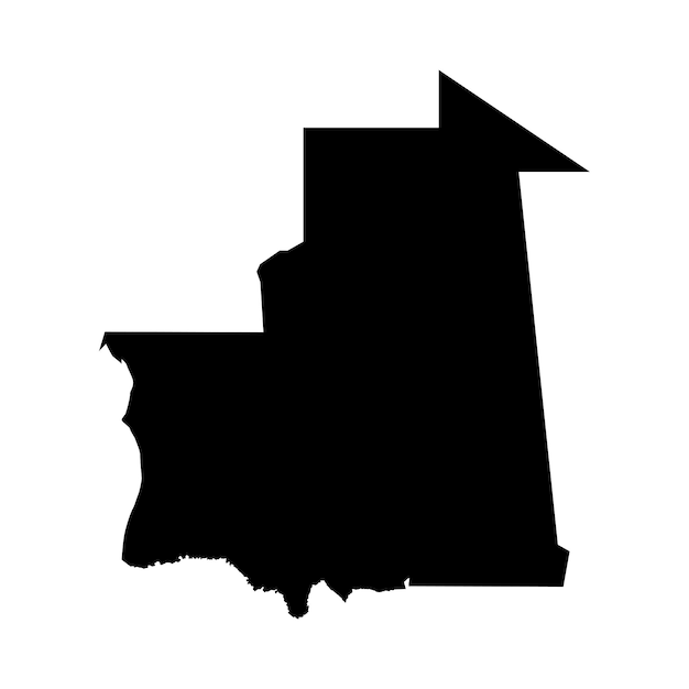 Icono del mapa del país de Mauritania