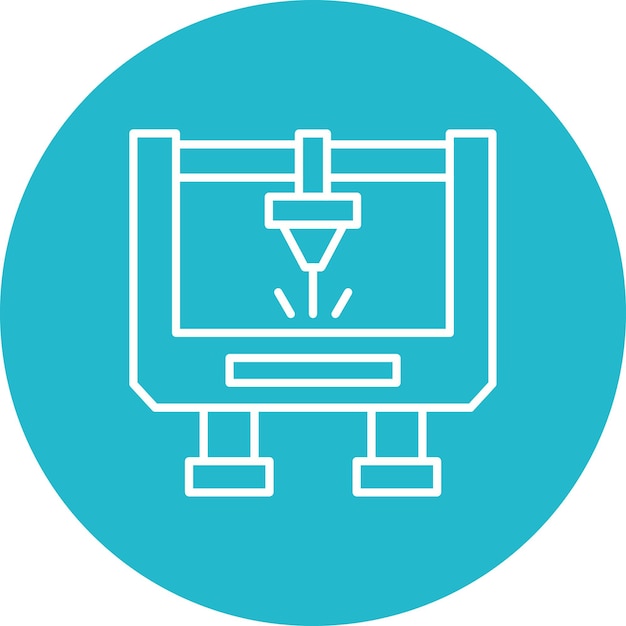 Icono de la máquina de corte por láser