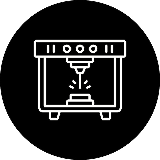 Icono de la máquina de corte por láser