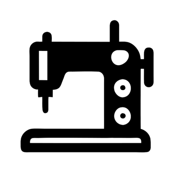 el icono de la máquina de coser