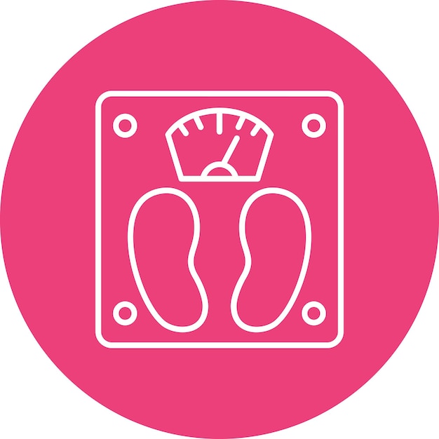 Icono de la máquina de pesaje