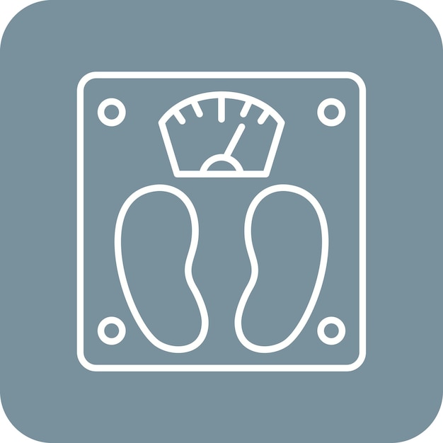 Icono de la máquina de pesaje
