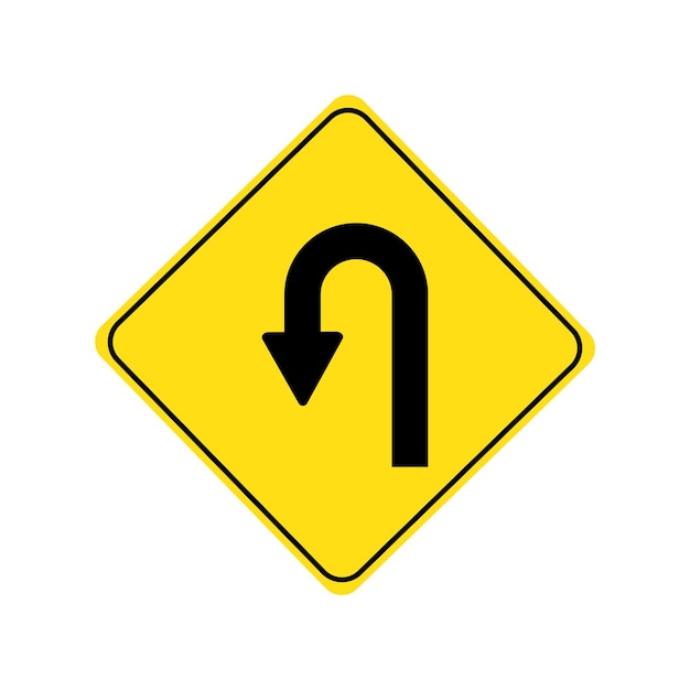 Icono de la marcación de la carretera