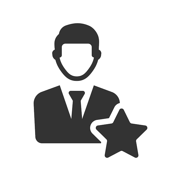 El icono del marcador de la cuenta