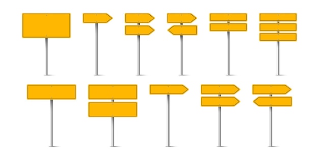 El icono del marco de la señal de parada de advertencia de peligro amarillo vectorial está aislado