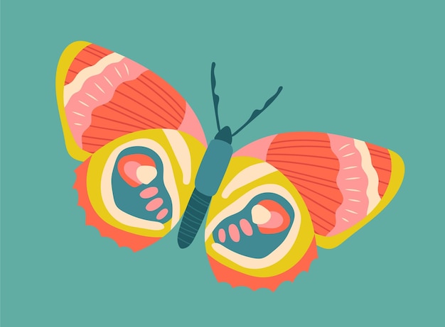 Icono de mariposas brillantes