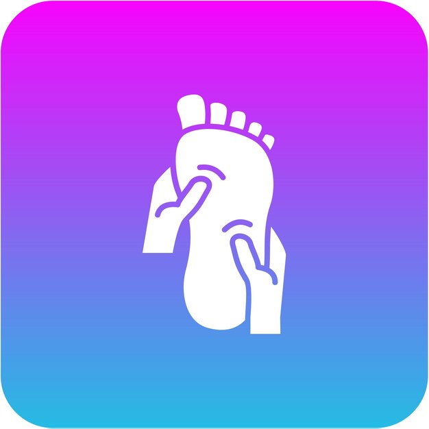 Icono de masaje de pies
