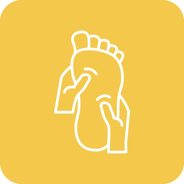 Icono de masaje de pies