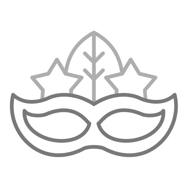 Icono de la máscara para los ojos