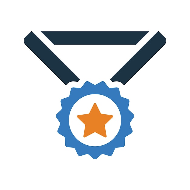 Icono de la medalla del premio