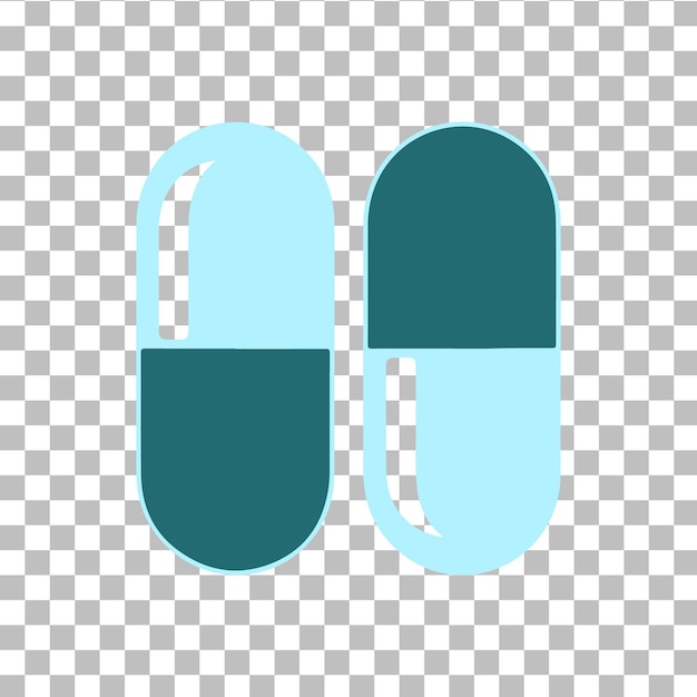 Ícono de medicina farmacéutica minimalista para marcas y anuncios médicos