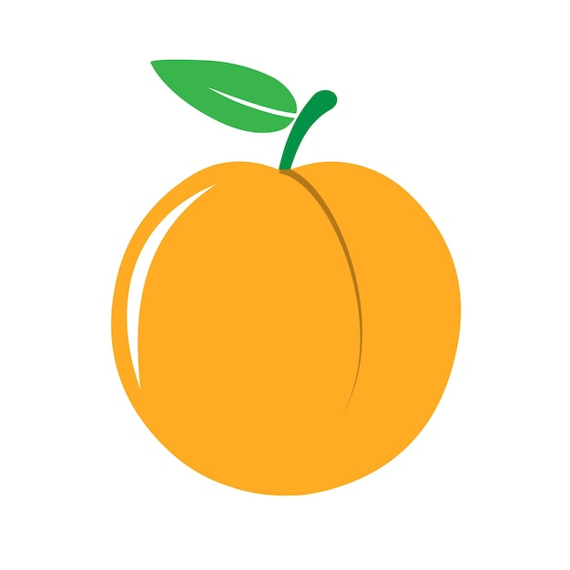 Icono de melocotón de jardín