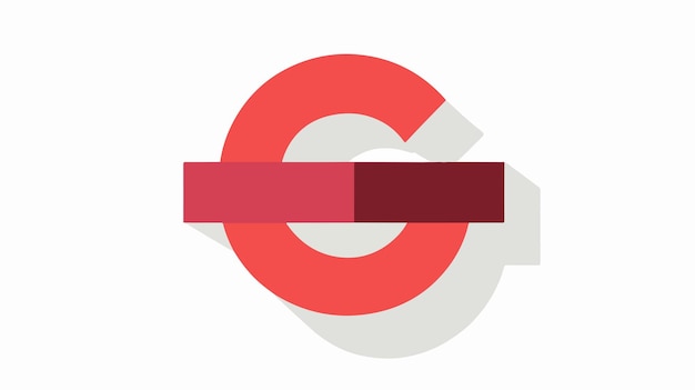 Ícono menos vector plano 2D aislado en fondo blanco para proyectos de diseño