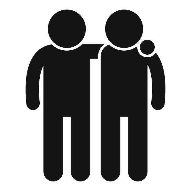 Icono de mentor experto vector simple Capacitación carrera Ayuda estrategia