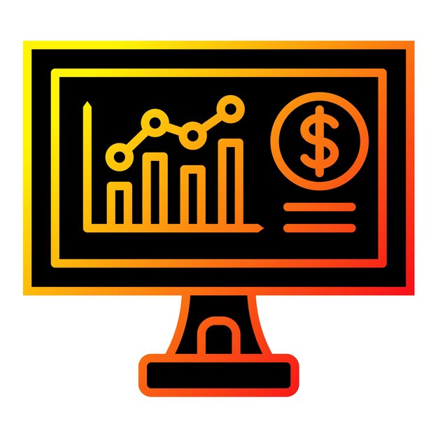 Icono del mercado de valores