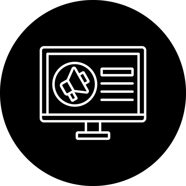 Icono de mercadotecnia