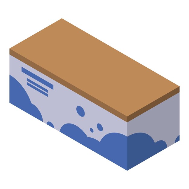 Icono de mesa de lavandería Isométrica del icono de vector de mesa de lavandería para diseño web aislado sobre fondo blanco