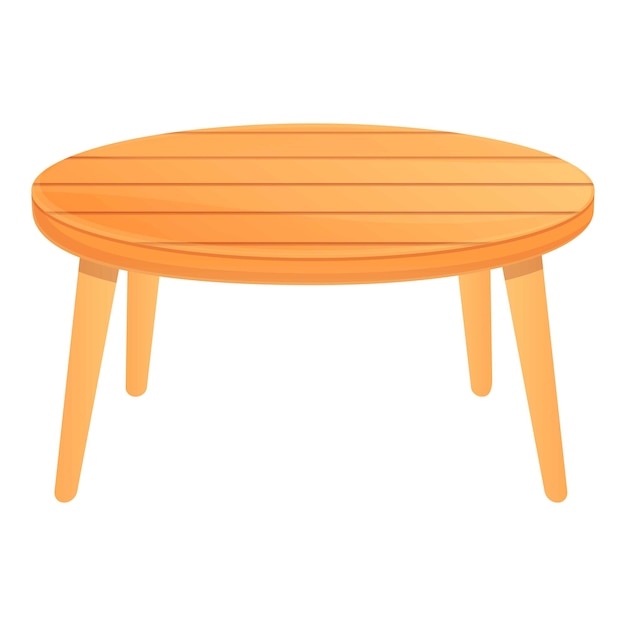 Icono de mesa moderna Caricatura de icono de vector de mesa moderna para diseño web aislado sobre fondo blanco