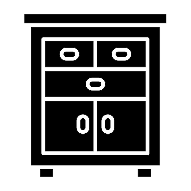 El icono de la mesa de noche